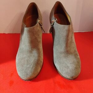 Chloe Lana Suede Wedge Heel Ankle Boot